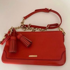 Burberry leather crossbody bag